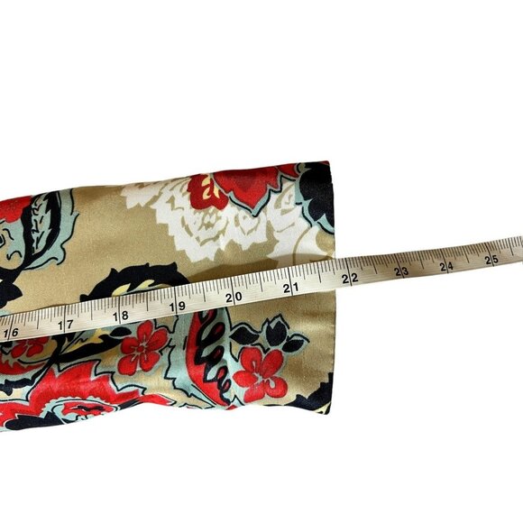 Kasper Women's Multi Colored Floral Front Open Blazer - Picture 5 of 7